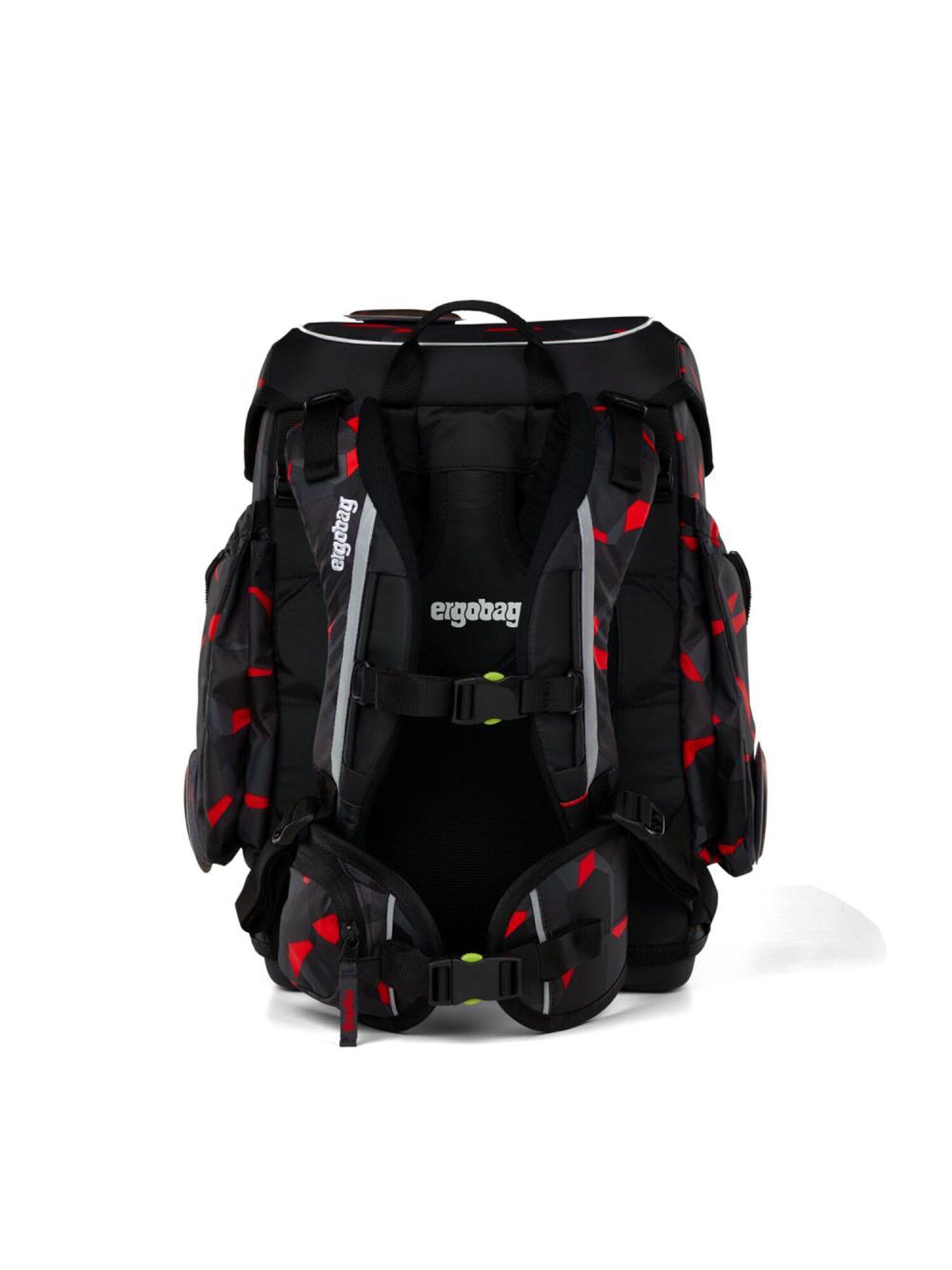 ergobag Rucksack 'Cubo Set 5 tlg'‌‌‌‌‌‌‌‌‌ in Grau