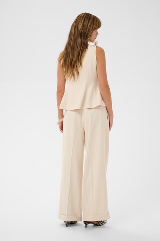 CULTURE Top 'Nalina Clara' in Beige