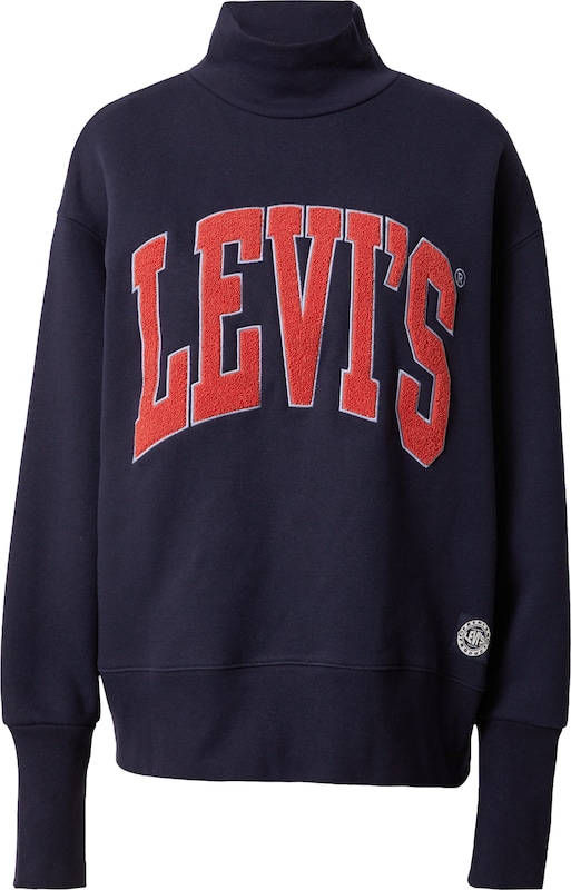 LEVI'S Sweatshirt in Navy Hellblau