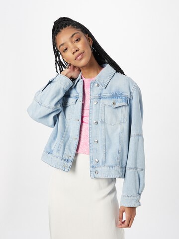 DRYKORN Jacke 'BALHAM' in Blau: Vorderseite