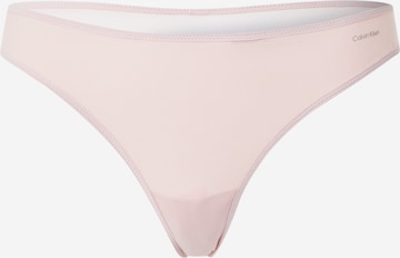 Calvin Klein Underwear String in Roze: voorkant