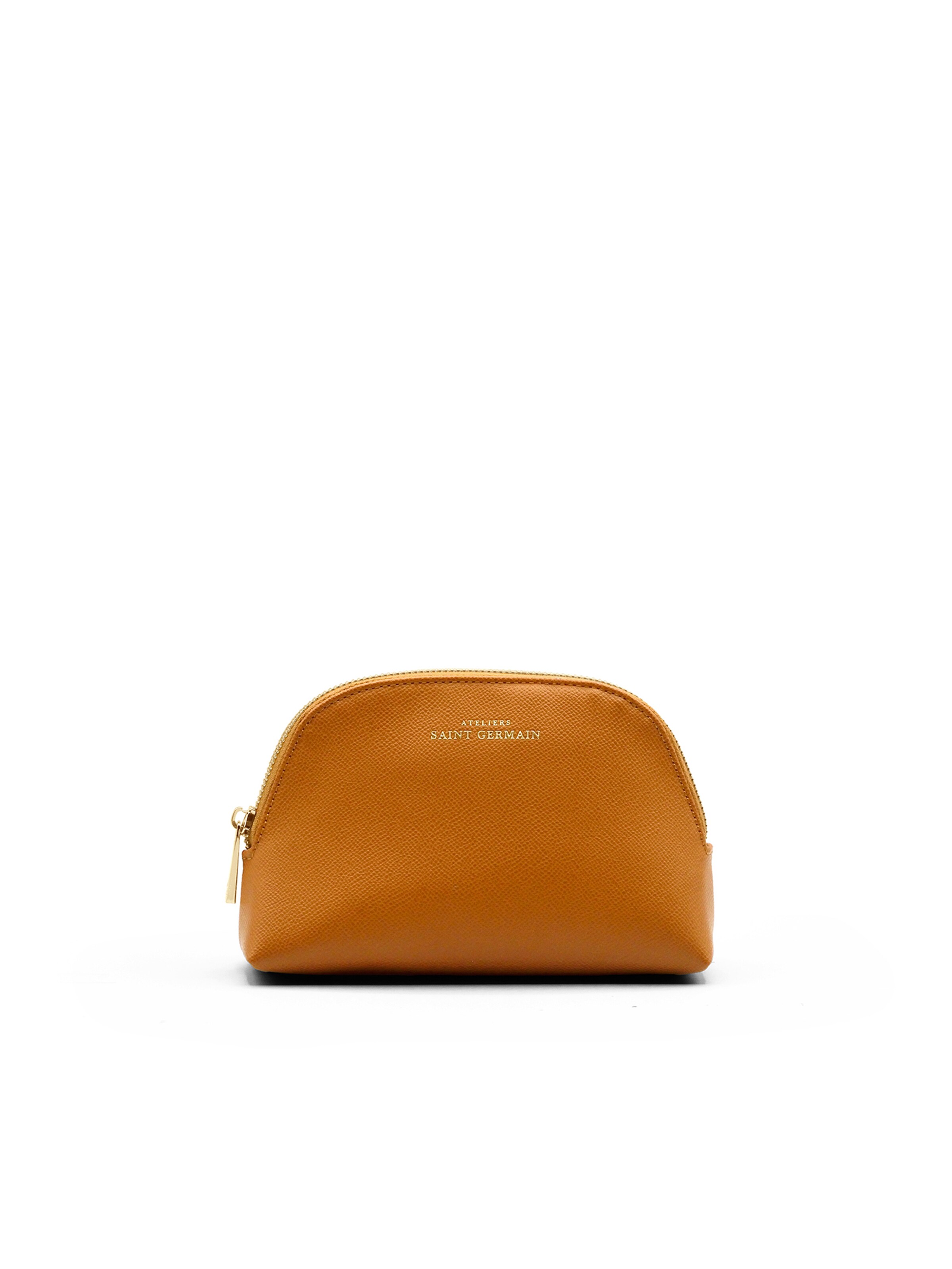 Ateliers Saint Germain - Neceser 'Thonon' en marrón: frente