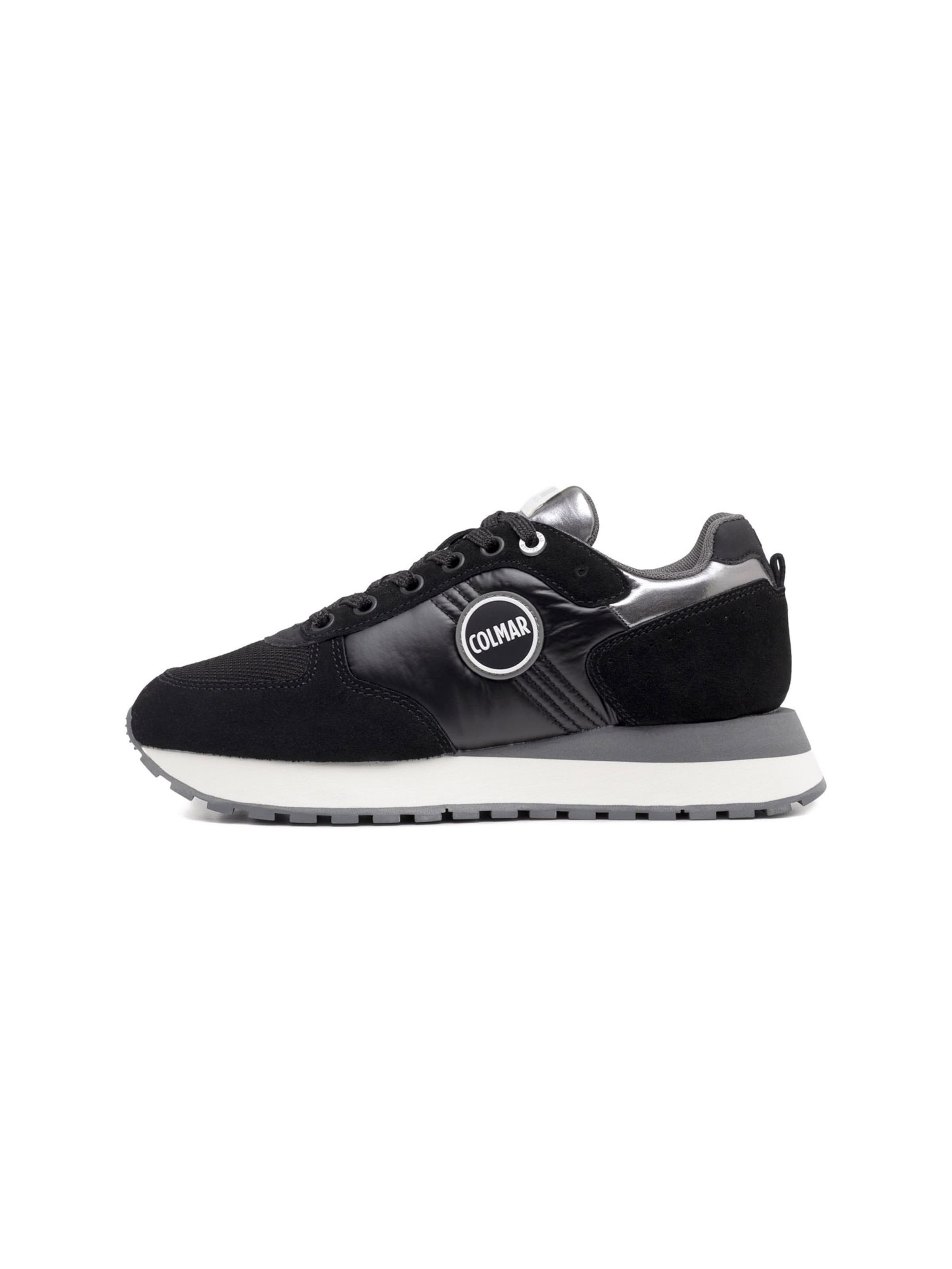 Sneaker bassa 'Travis Authentic' di Colmar in nero: frontale