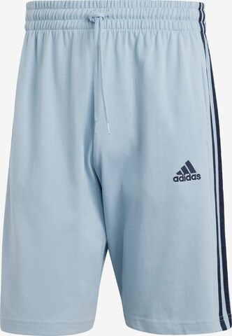 ADIDAS SPORTSWEAR Athletic Swim Trunks '3-Stripes Clx' in Blue: front