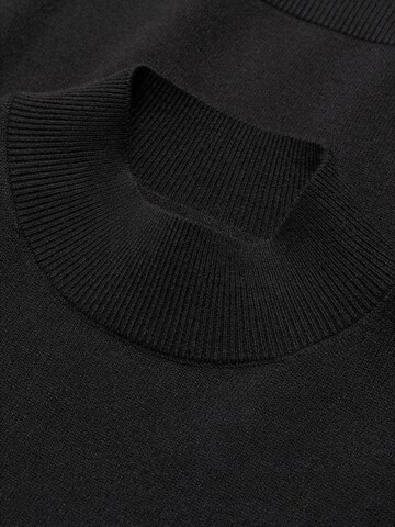 MANGO Sweter 'Guita' w kolorze czarny