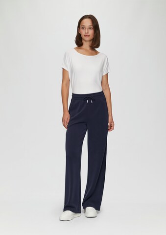 Wide Leg Pantalon s.Oliver en bleu