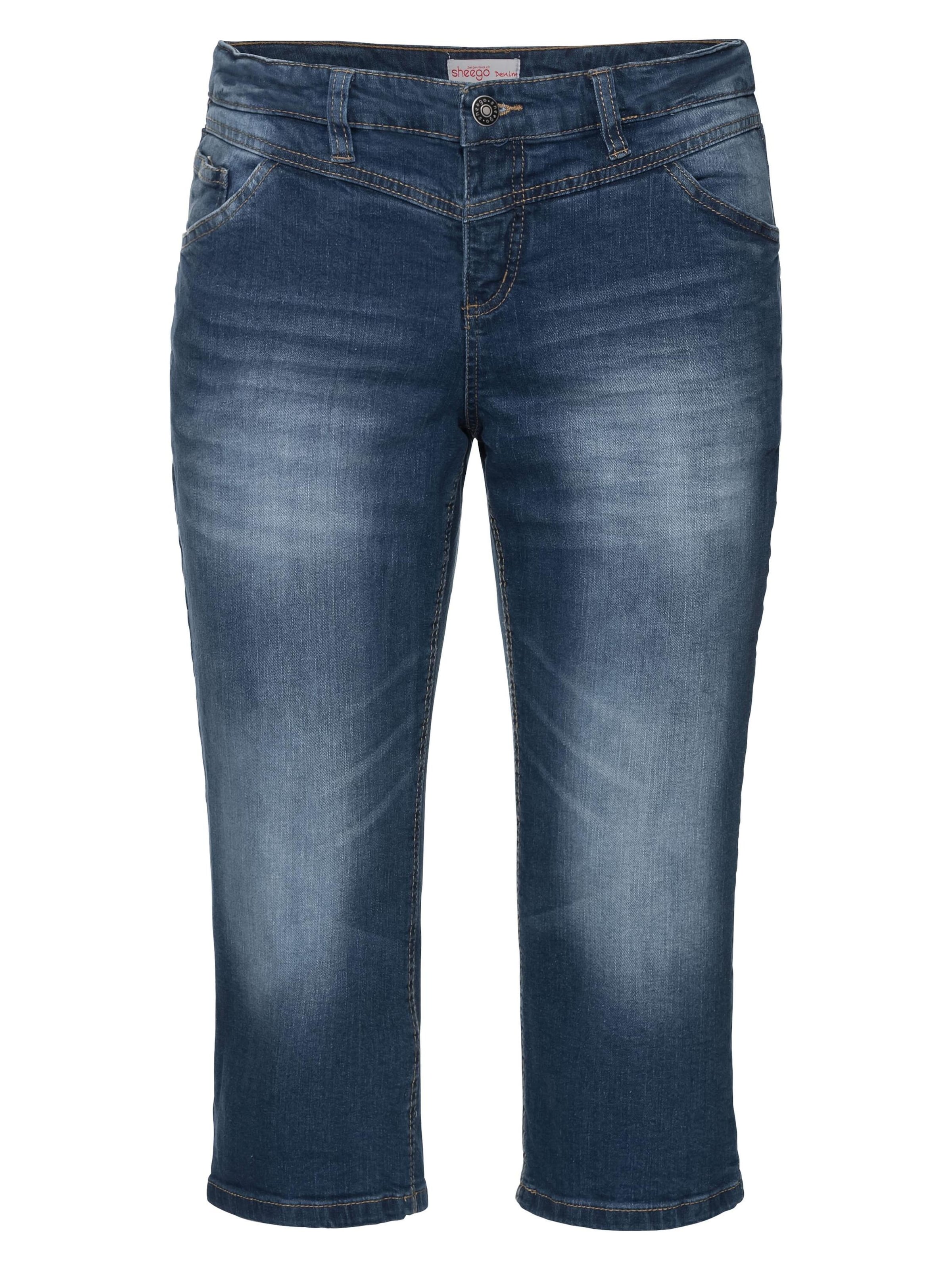 SHEEGO Slimfit Farmer - kék: elől