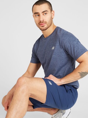 new balance Regular Sportshorts 'Essentials 7' in Blau