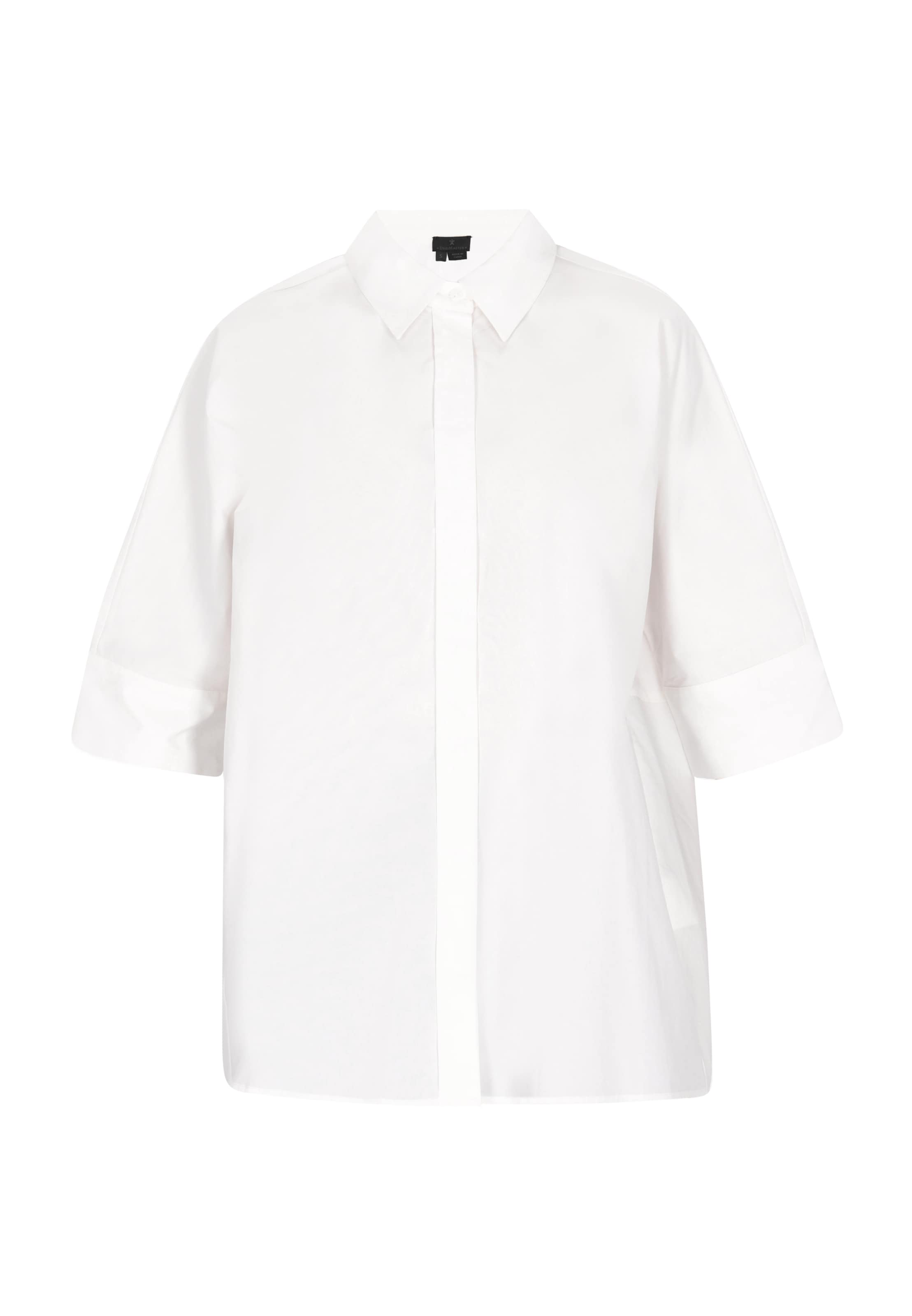 DreiMaster Klassik Blúzka 'Classic Look' - Biela: predná strana