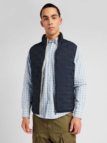 bugatti Vest 'Wirk' in Blue: front