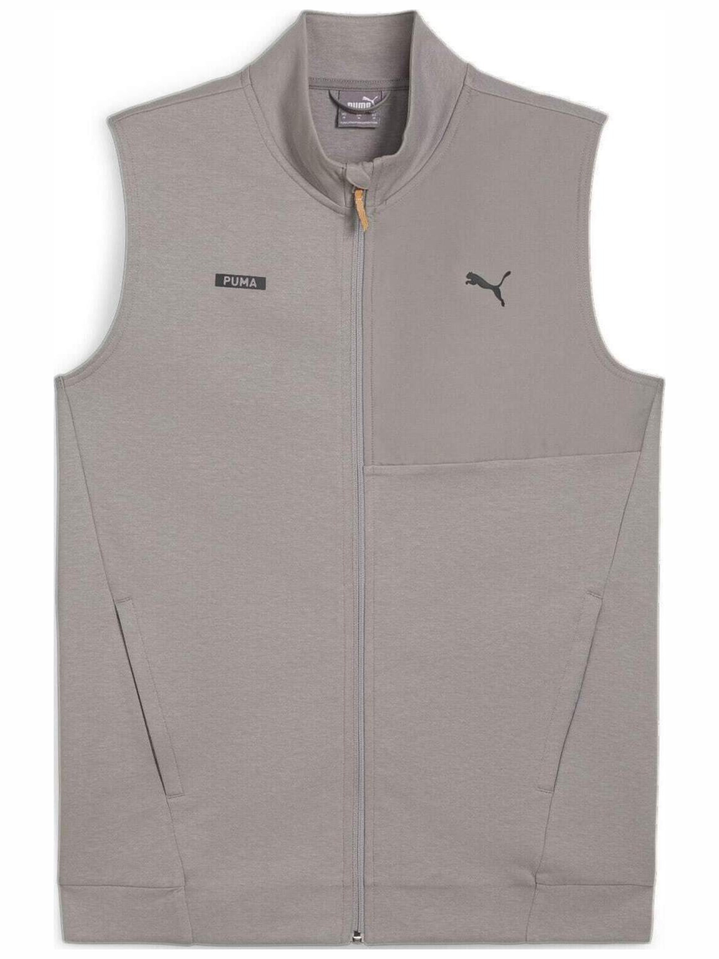 PUMA Weste 'Puma Desert Road Gilet'‌‌‌‌‌‌‌‌ in Grau: Vorderseite