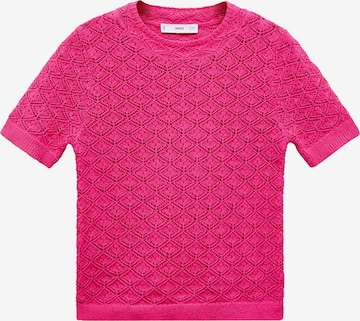 MANGO Sweater 'SITO' in Pink: front