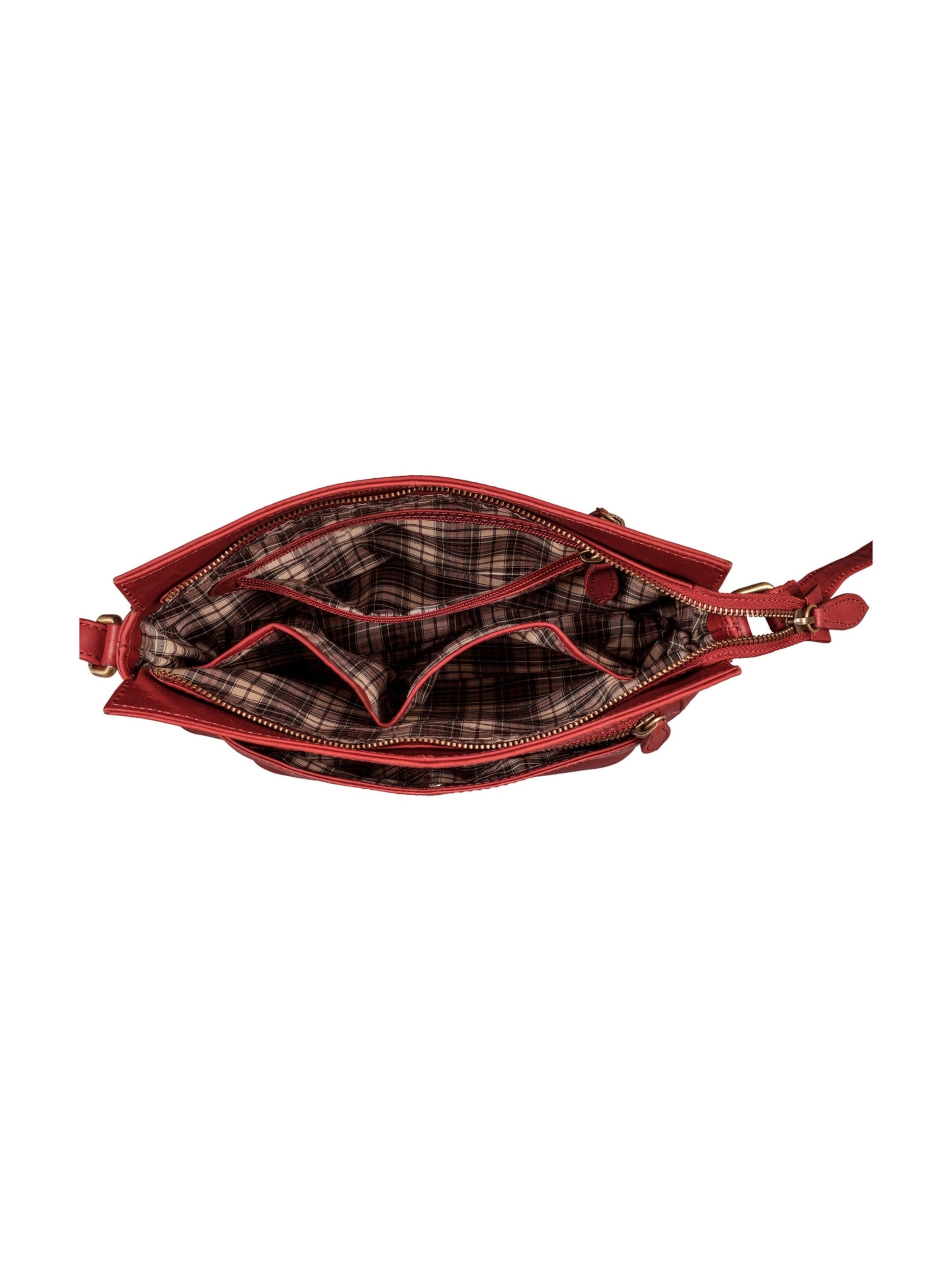 Benthill Shoulder Bag in Red