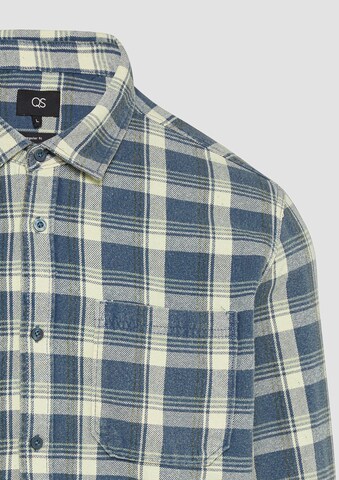 Fit confort Chemise QS en bleu