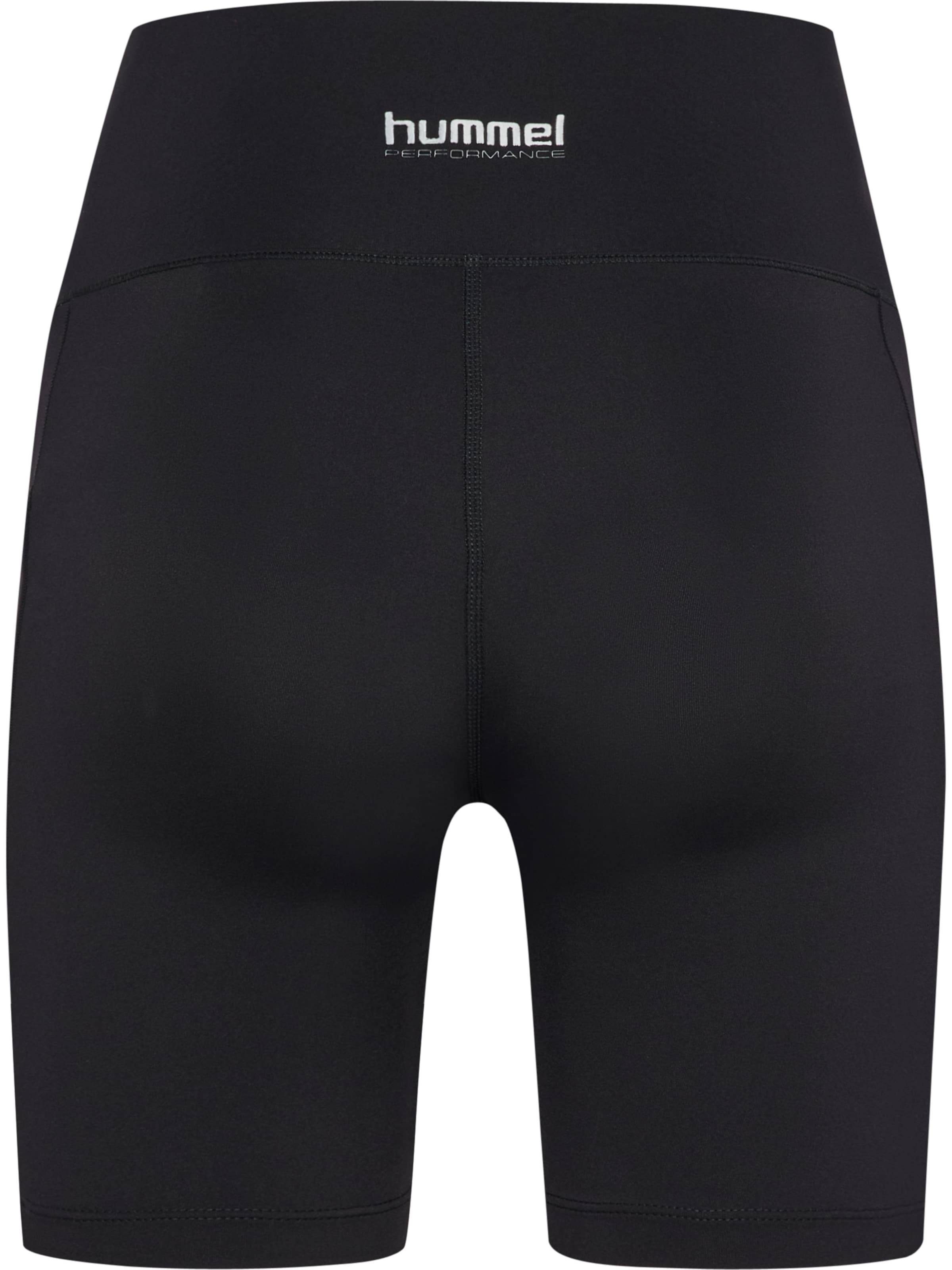 Hummel Skinny Sportbroek in Zwart