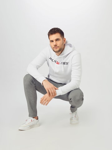 JACK & JONES Sweatshirt in Weiß