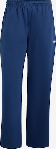 ADIDAS ORIGINALS - Loosefit Calças de desporto 'Trefoil Essentials' em azul: frente