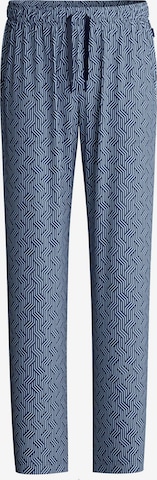 CALIDA Pajama Pants 'RMX Sleep Free' in Blue: front