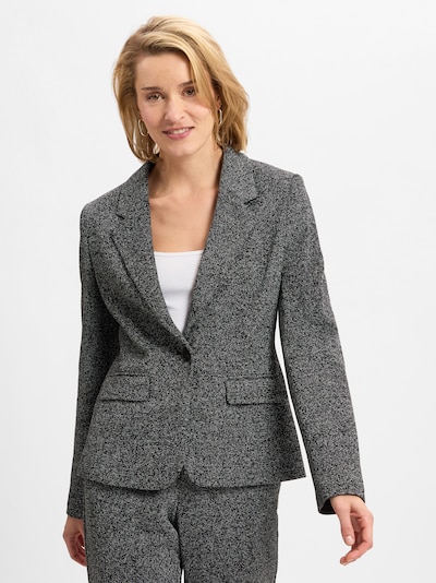 s.Oliver BLACK LABEL Blazer en noir / blanc, Vue avec produit