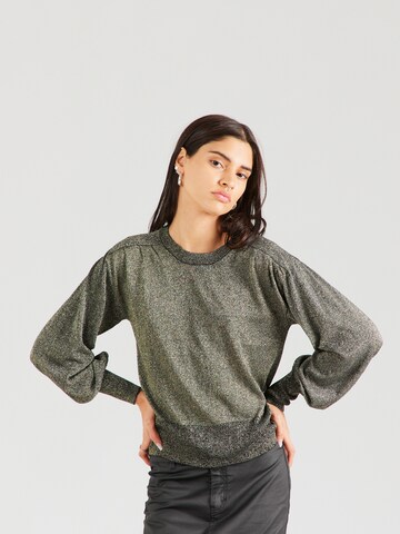 OBJECT Pullover 'ELBUR' in Gold: Vorderseite