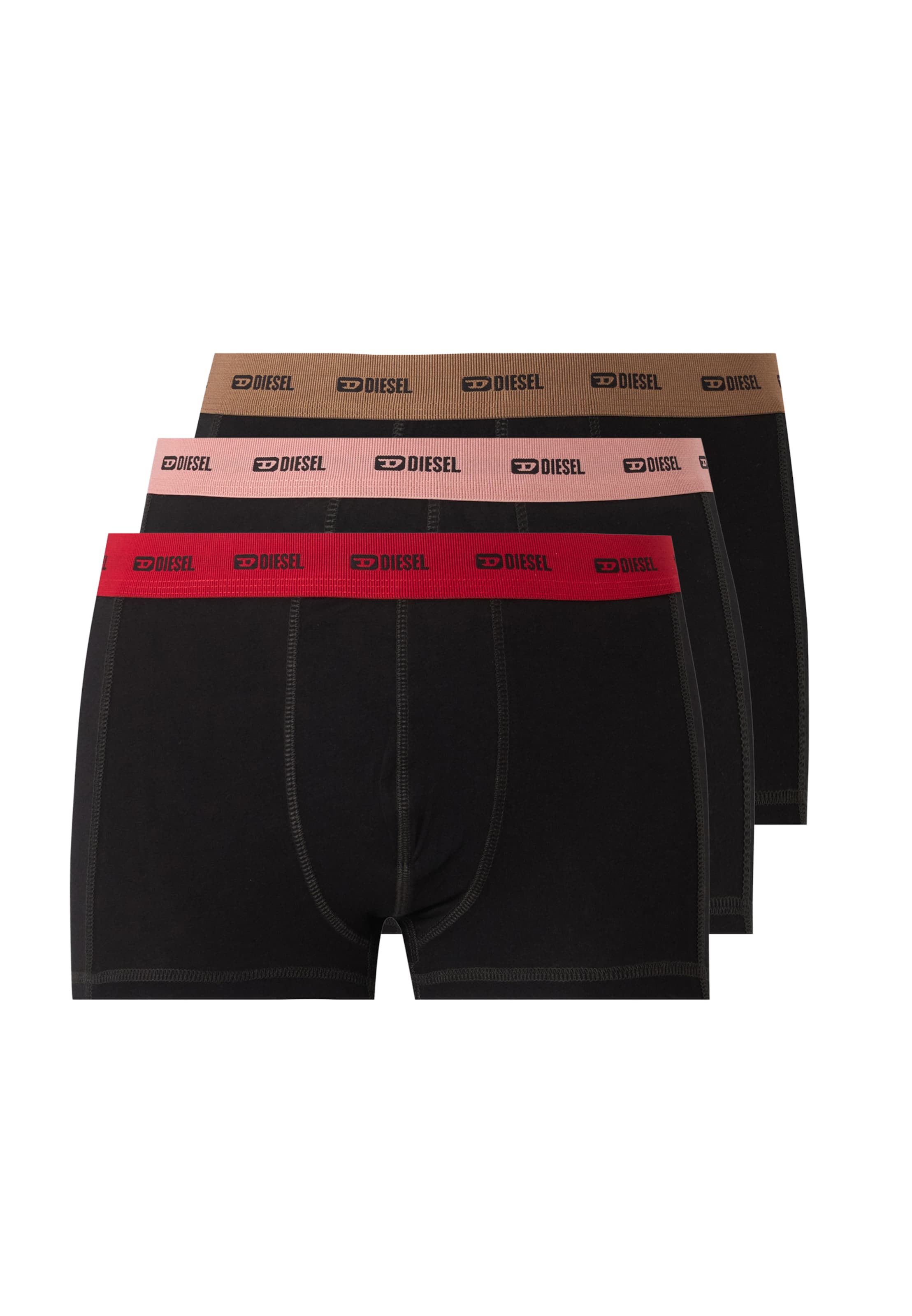 DIESEL Boxer shorts 'Damien' in Black: front