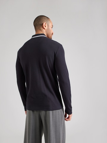 BOSS Poloshirt 'Plisy' in Blau