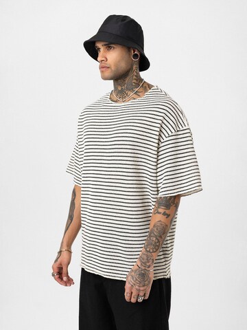 Dandalo T-Shirt 'Bart' in Weiß