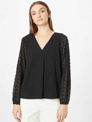 Camicia da donna 'Ruby' di ABOUT YOU in nero: frontale