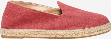 Espadrillas 'Alpargata Plana' di Alhamas in rosso: frontale