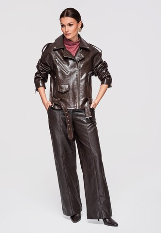 Veste mi-saison 'OW-JAFL-0111' Ombre en marron