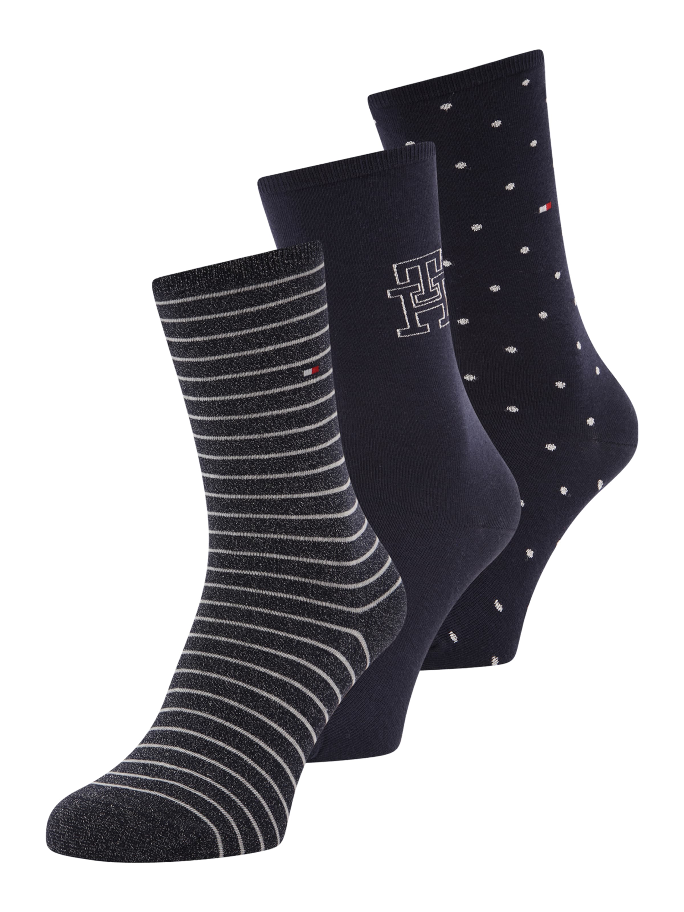 TOMMY HILFIGER Nogavice | modra barva: sprednja stran