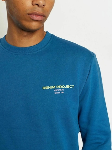 Denim Project Regular Fit Skjorte ' DPLogo ' i blå