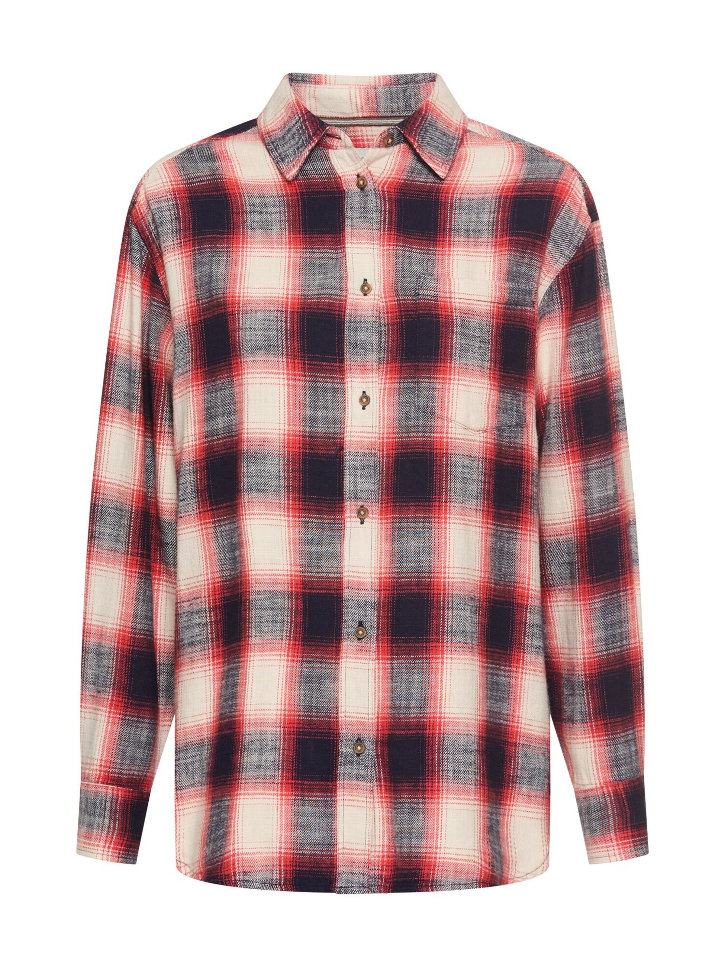 CAMEL ACTIVE Karierte Bluse in Mischfarben: Vorderseite