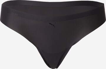 PUMA Thong in Black: front