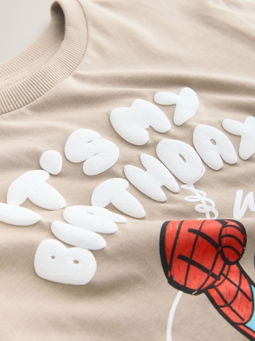 Maglietta 'Marvel' di Next in marrone