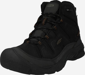 KEEN Boots 'Circadia' in Black: front