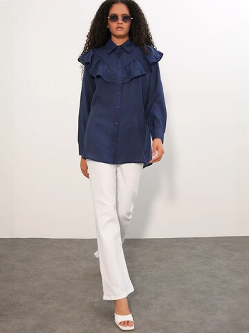Bigdart Blouse in Blauw