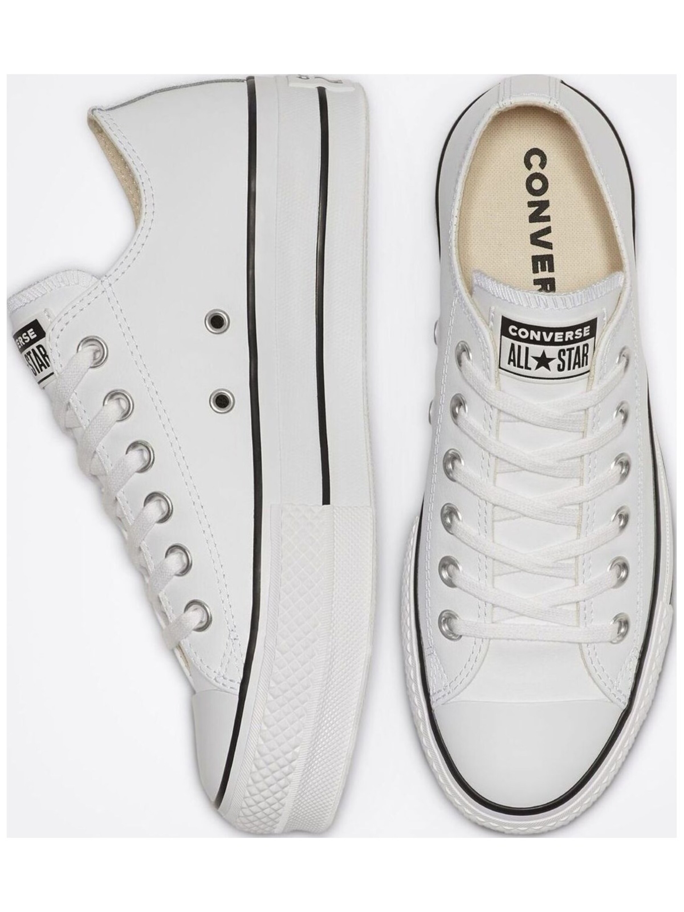 CONVERSE - Zapatillas deportivas bajas 'Converse Chuck Taylor All Star Lift' en blanco