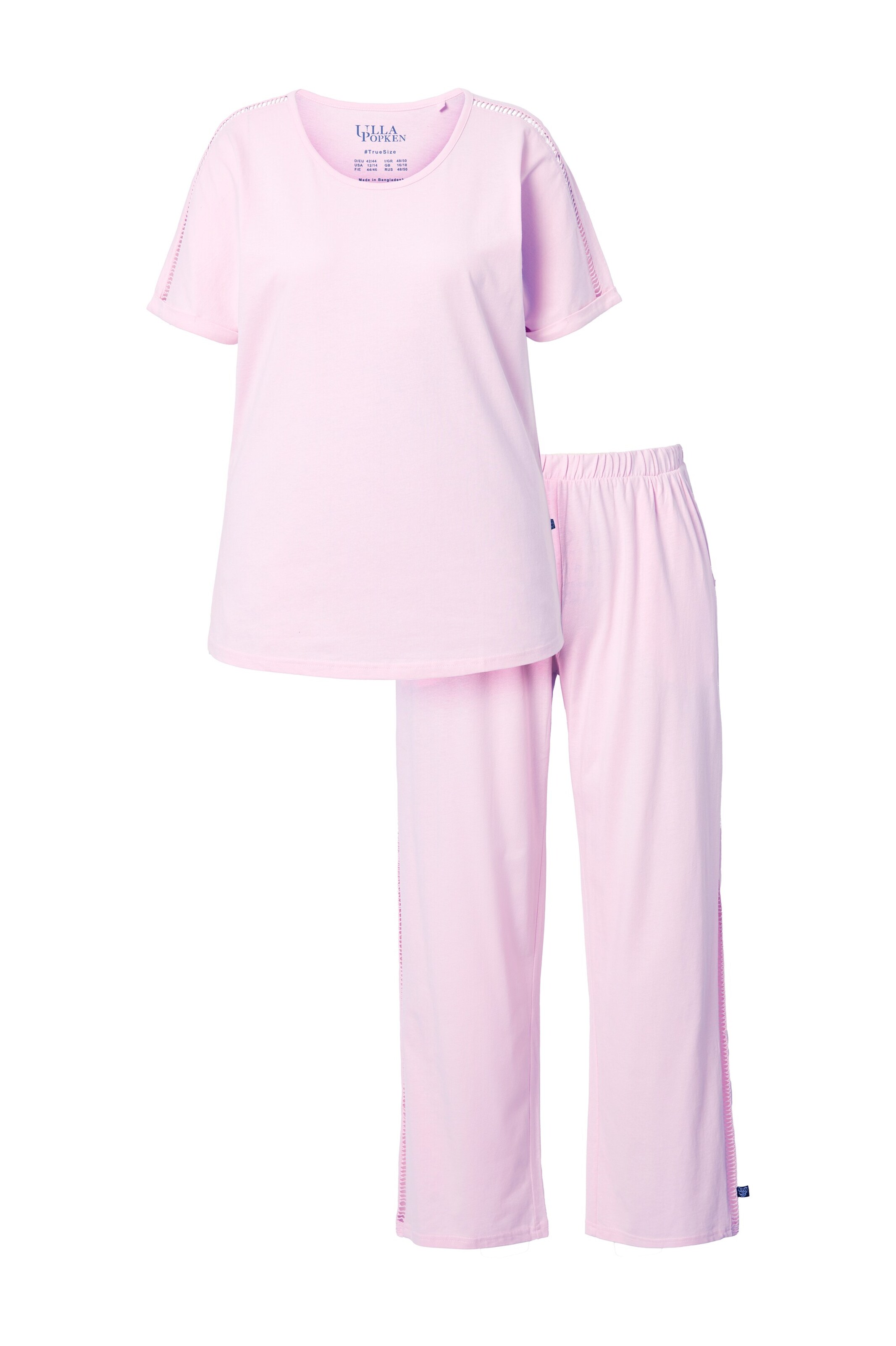 Ulla Popken Pyjama in Roze: voorkant