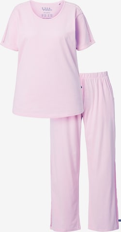 Ulla Popken Pyjama in Pink: Vorderseite