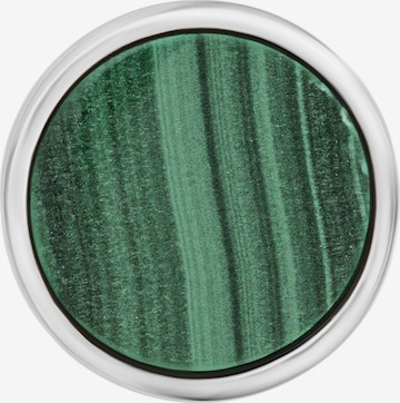 caï Ohrring in Grün: Vorderseite