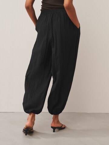 Barrel Pantalon Next en noir