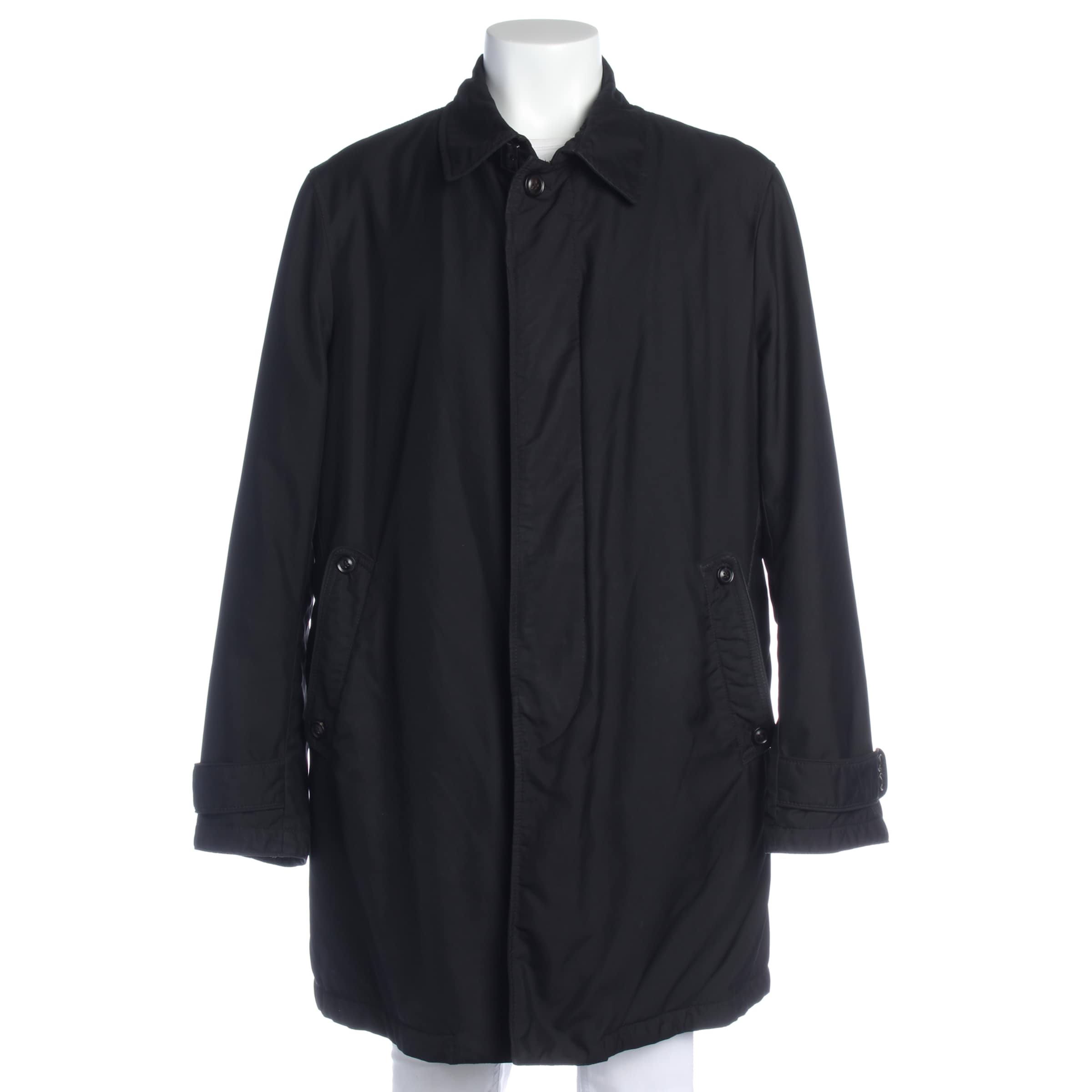 ARMANI Jacket & Coat in XXL in Black: front