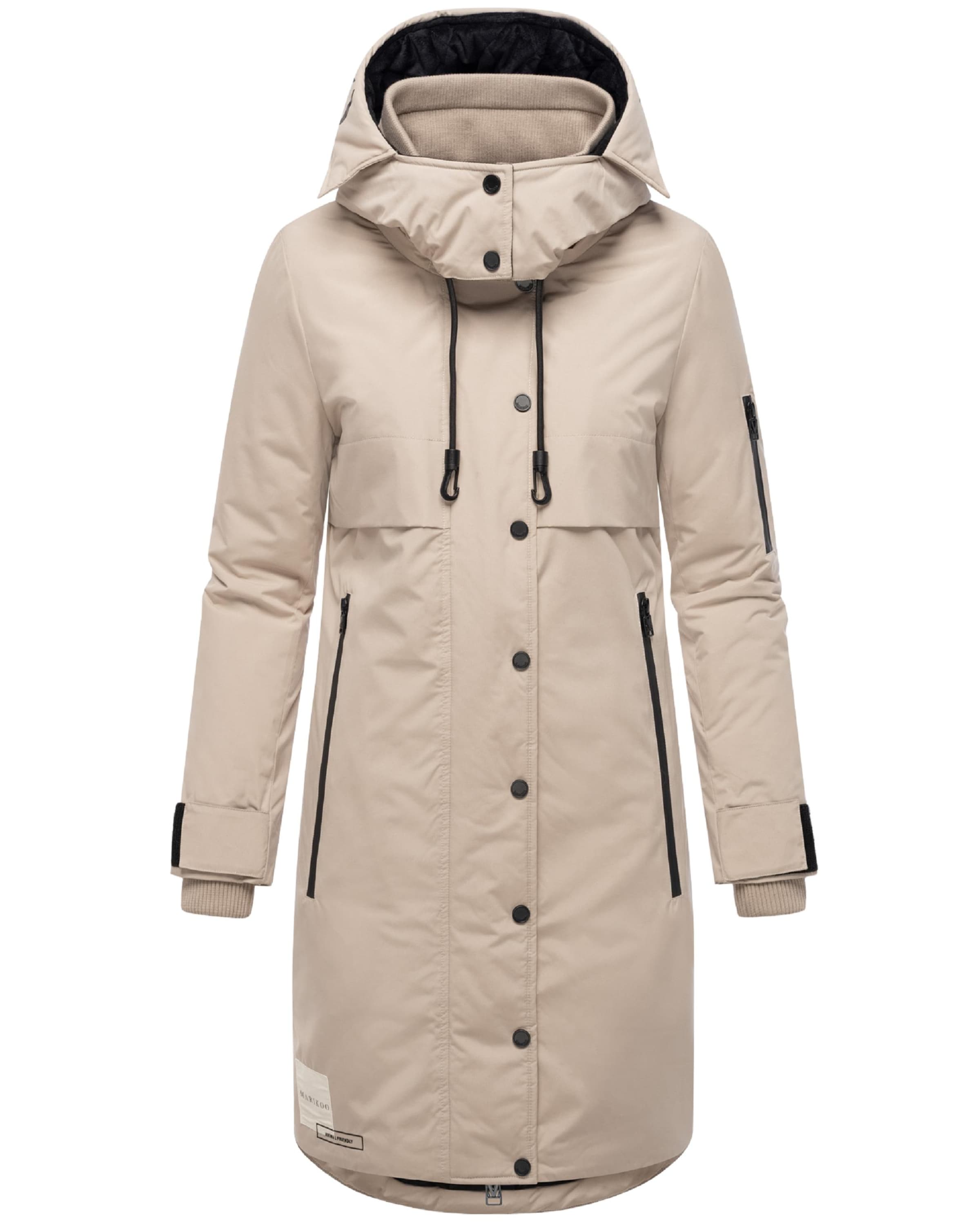 MARIKOO Wintermantel &#x27;Anoukaa 16&#x27; in Beige