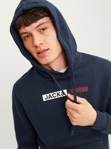 Felpa di JACK & JONES in blu