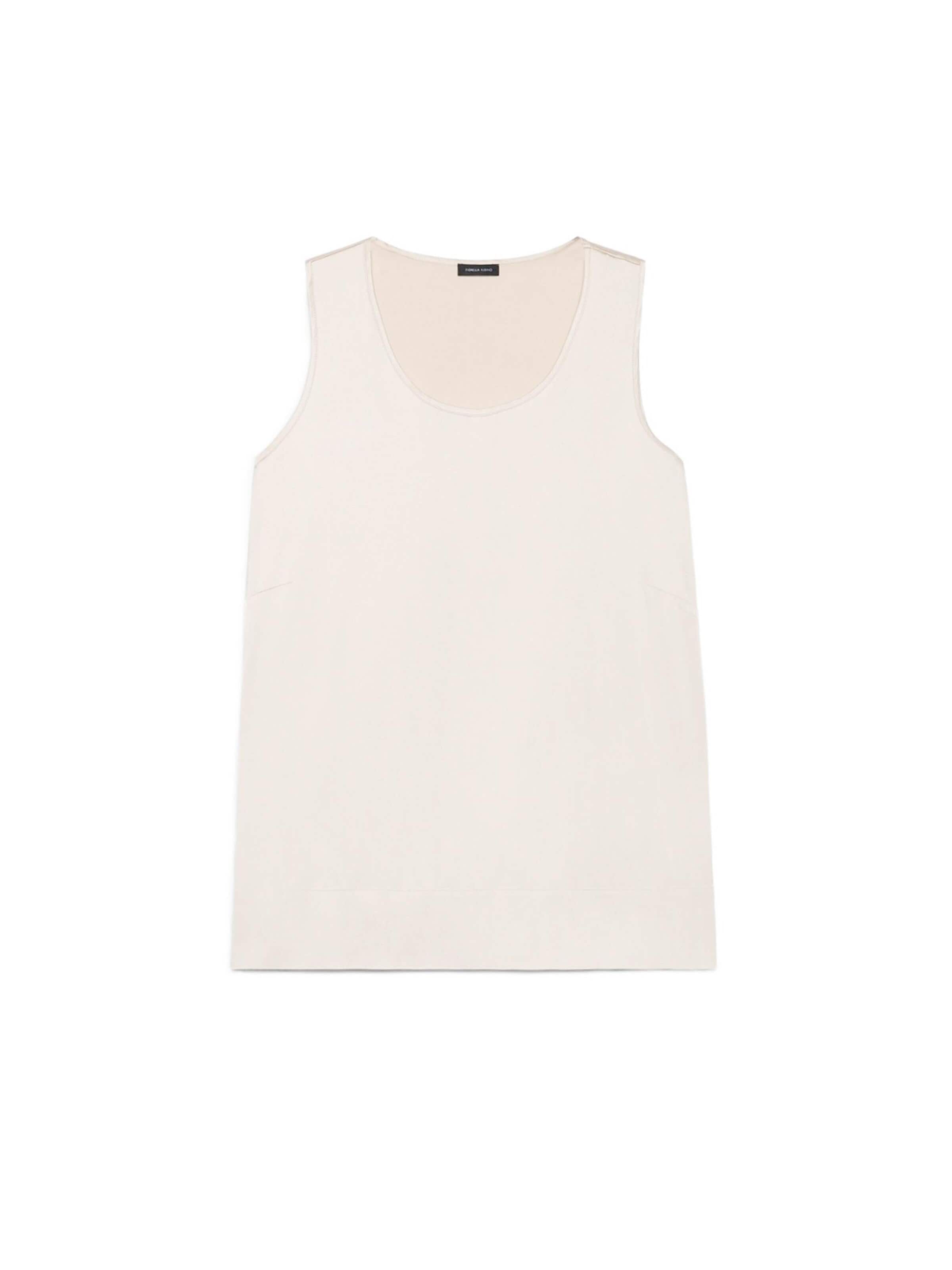 Fiorella Rubino Top in Beige: voorkant