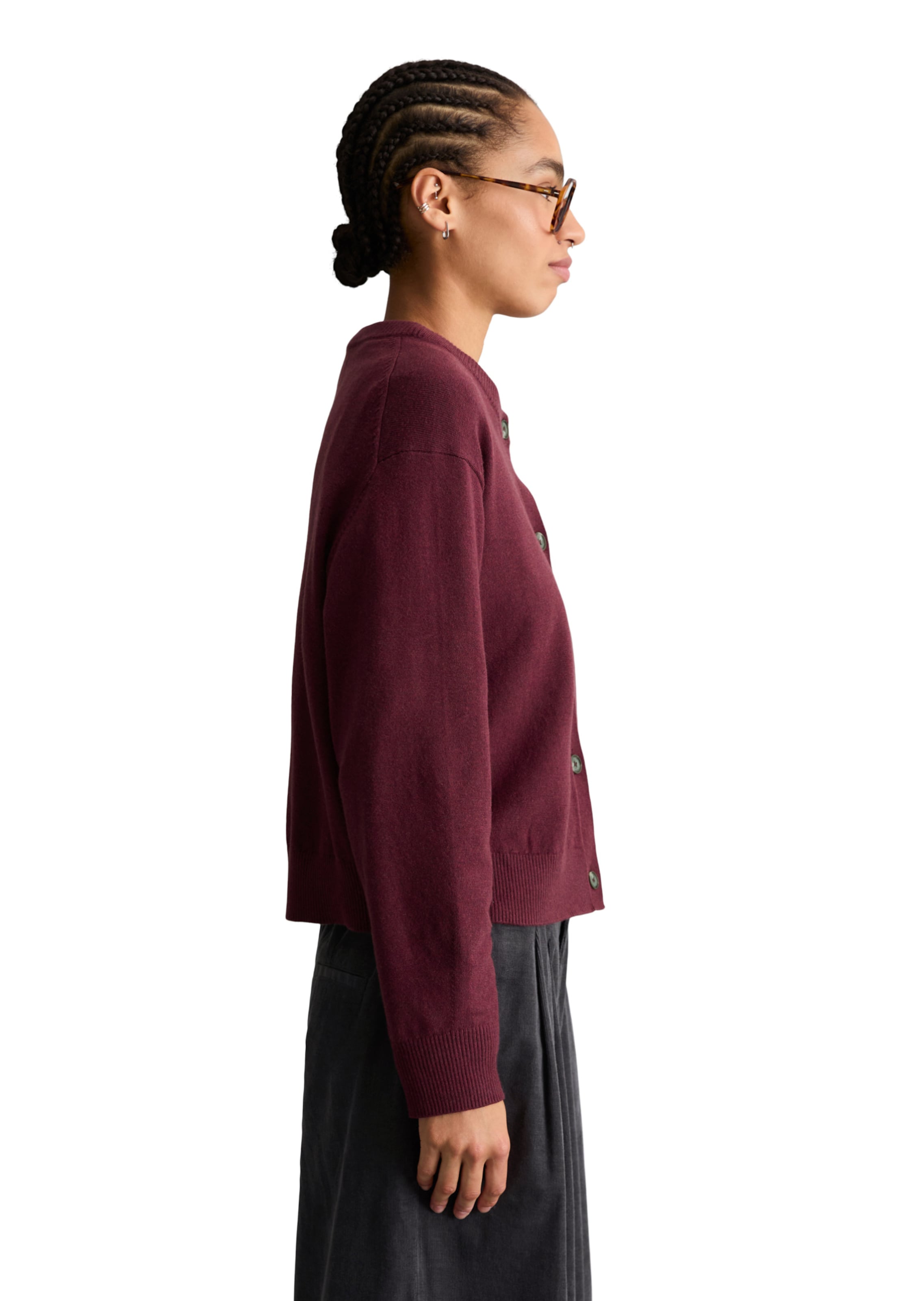 Cardigan Marc O'Polo DENIM en rouge