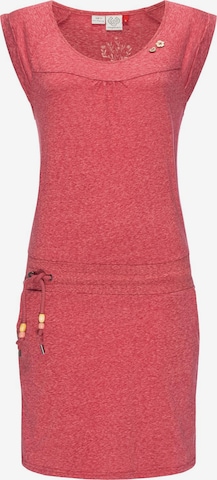 Ragwear Kleid 'Penelope' in Rot: predná strana