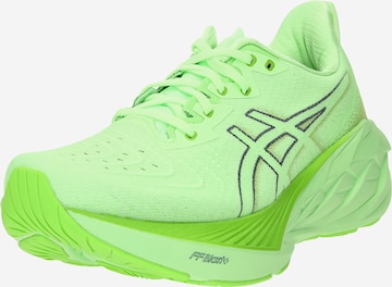 ASICS Laufschuh 'NOVABLAST 4' in Grün: predná strana