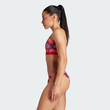 ADIDAS SPORTSWEAR Bustier Sportbikini 'Farm Rio' in Rood